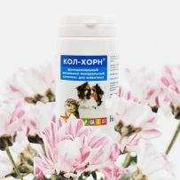 Витамины для кошек и собак Кол-Хорн 60 капсул