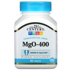 MgO-400, 90 таблеток, 21st Century