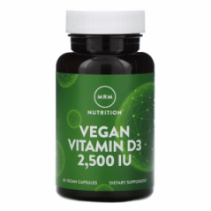 Витамин D3 MRM Nutrition, 2500 МЕ, 60 капсул