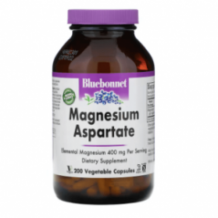 Аспартат магния 200 мг 200 капсул Bluebonnet Nutrition