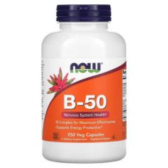 B-50 NOW Foods, 250 капсул