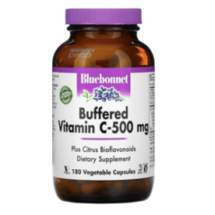 Буферизованный витамин C 500 мг 180 капсул Bluebonnet Nutrition