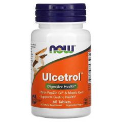 Цинк NOW Foods Ulcetrol , 60 таблеток