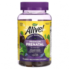 Complete Premium Prenatal витамины для беременных 75 таблеток, Nature's Way