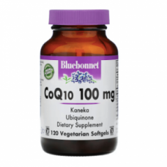 CoQ10 100 мг Витамин Е 120 капсул Bluebonnet Nutrition