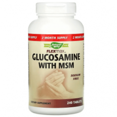 Flexmax с глюкозамин и МСМ Nature's Way, 240 таблеток