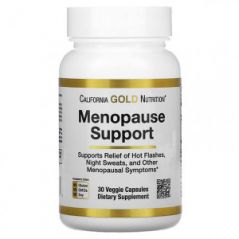 Menopause Support California Gold Nutrition, 30 капсул