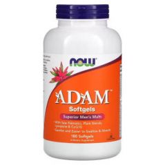 Мультивитамины для мужчин ADAM NOW Foods, 180 капсул