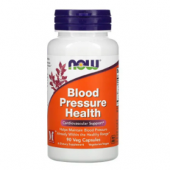 NOW Foods, Blood Pressure Health, 90 вегетарианских капсул
