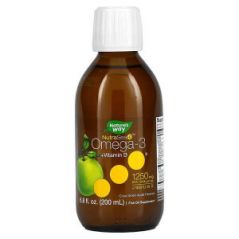 Омега-3 с витамином D Nature's Way Crisp Apple, 200 мл