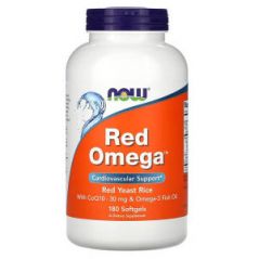 Омега Red Now Foods, 180 капсул