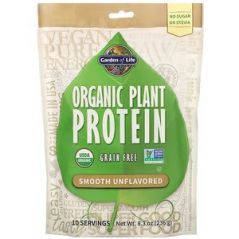 Органический растительный белок, однородный без вкуса 236 г, Garden of Life