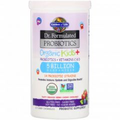 Пробиотик детский, ягоды и вишня 30 жевательных таблеток  Garden of Life