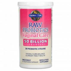 Пробиотики RAW для вагинального ухода 30 капсул, Garden of Life