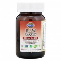 RAW CoQ10, 200 мг 60 капсул, Garden of Life