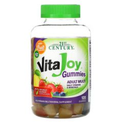 VitaJoy, мультивитамины для взрослых, 120 таблеток, 21st Century