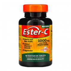 Витамин C Ester-C American Health 1000 мг, 90 таблеток