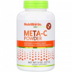 Витамин С и спирулина NutriBiotic Meta-C, 227 г