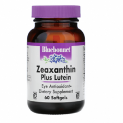 Зеаксантин плюс лютеин 60 капсул Bluebonnet Nutrition