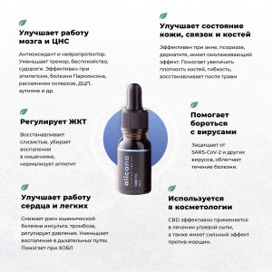 5% alicana Premium CBD 10 мл | Самый востребованный CBD для Концентрации и Энергии